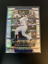 2022 Panini Select Baseball Charlie Blackmon No.77 Scope Paralell Concourse