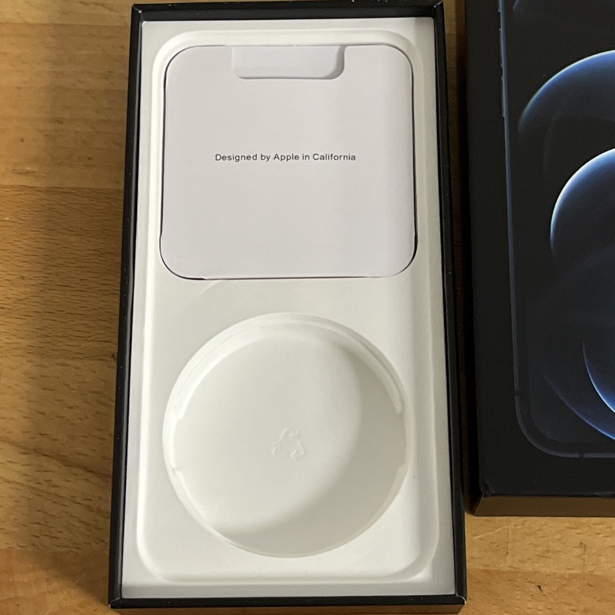 Apple iPhone 12 Pro - Pacific Blue - BOX ONLY - Sim Card