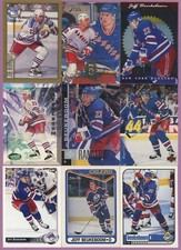 HUGE ENFORCER TOUGH GUY OILERS JEFF BEUKEBOOM 41 DIFFERENT CARDS LOT CANADA RC
