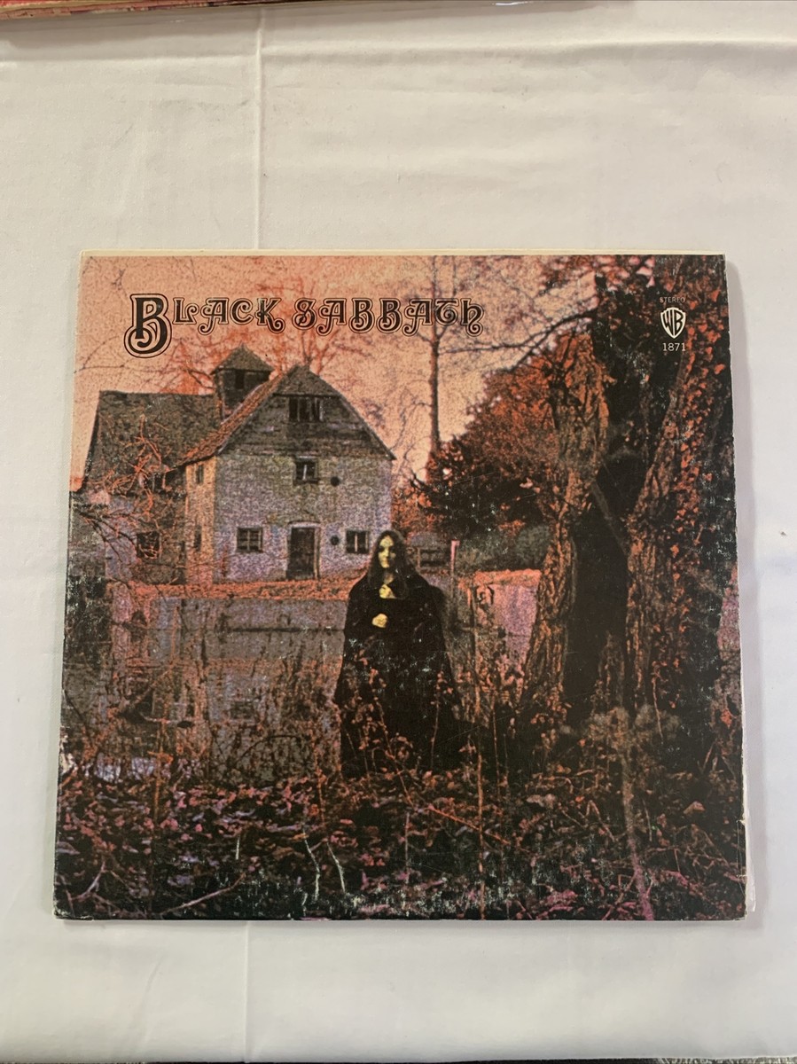 洋楽 Black Sabbath Black Sabbath WB 1871 Black Sabbath - Self Titled LP Warner Bros. WS 1871 1970