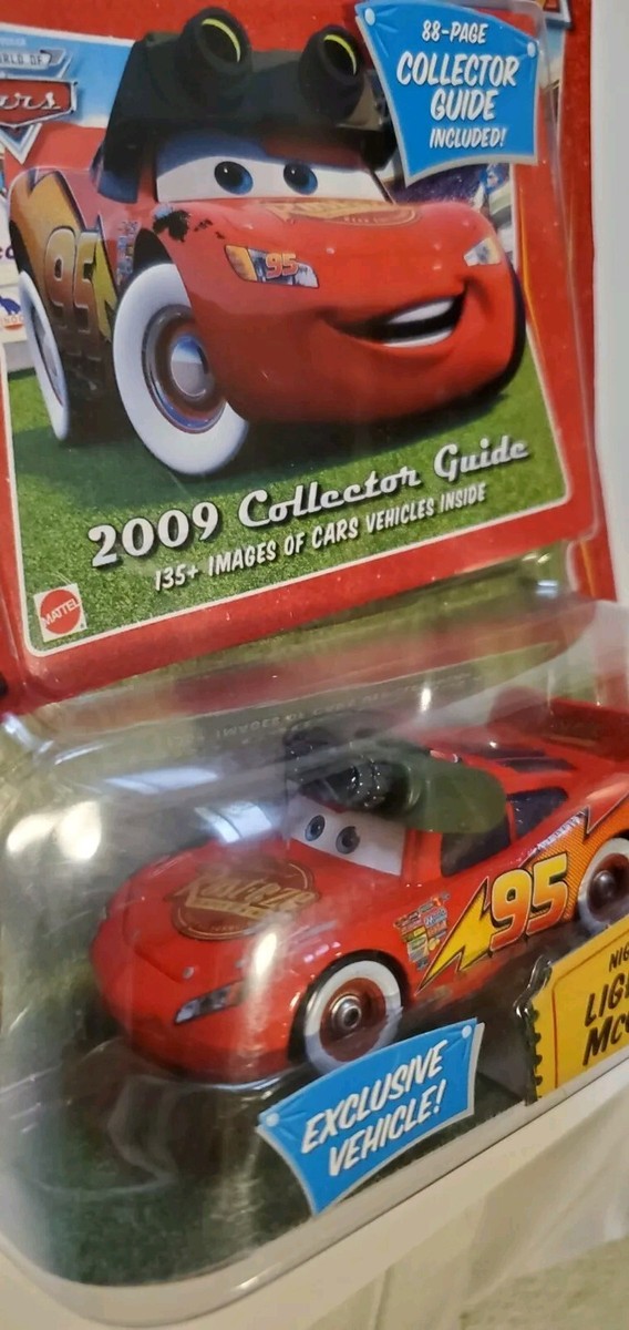Disney Cars NIGHT VISION LIGHTNING MCQUEEN 2009 Collector Book. | eBay