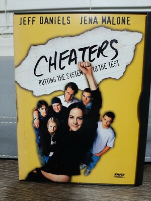 Cheaters, DVD Jeff Daniels & Jena Malone. 