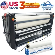 Local Pickup QOMOLANGMA 67" Roll-to-Roll Large Heat Transfer Machine Oil-warming