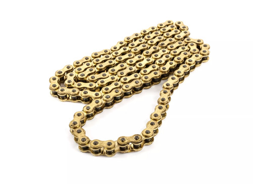 Gold 420 106L Links Drive Chain 50/90/110/125cc DIRT PIT PRO Thumpstar BIKE DUNE - Picture 3 of 3