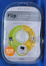 Belkin Flip KVM Switch PS/2 NEW Sealed