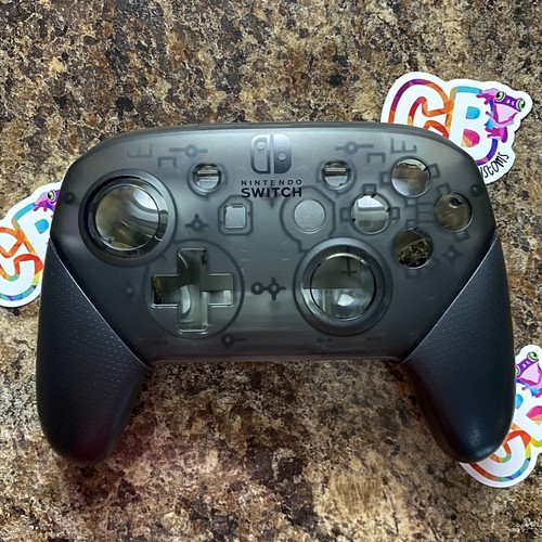 Genuine Nintendo Switch Pro Controller Shell OEM Replacement Housing Hand Grips - Picture 7 of 8