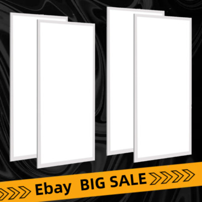 2x4FT LED Panel Light Fixture 75W Dimmable Drop Ceiling Flat LED Troffer Fixture