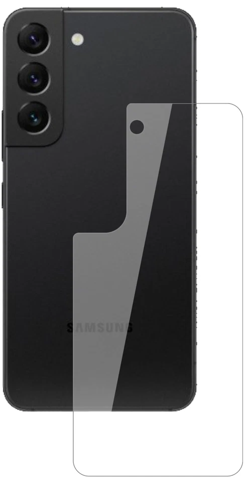 2x Pellicola Protettiva per Samsung Galaxy S22 posteriore Protezione Vetro - Immagine 2 di 4