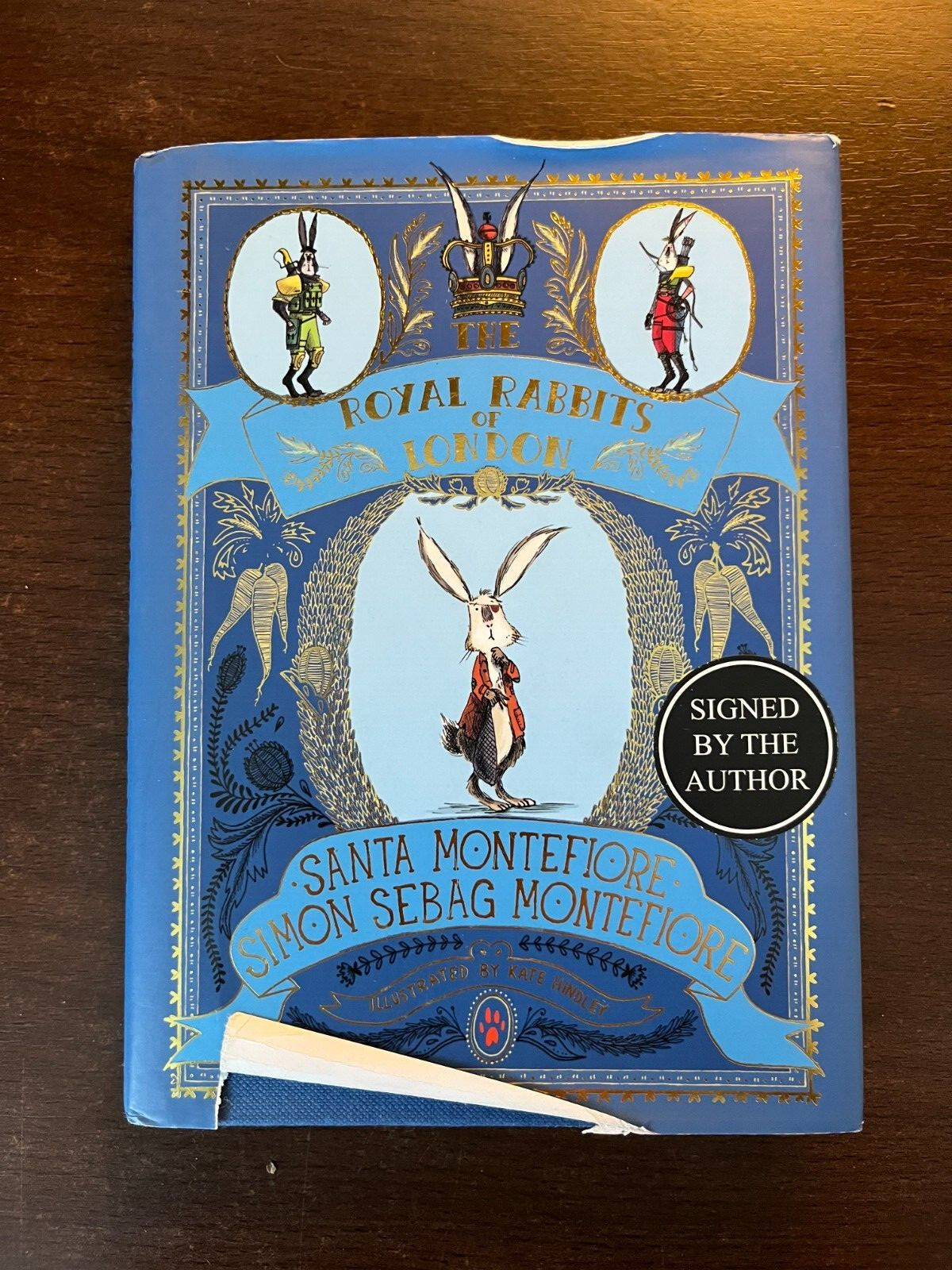 *SIGNED*THE ROYAL RABBITS OF LONDON by SANTA MONTEFIORE & SIMON SEBAG MONTEFIORE