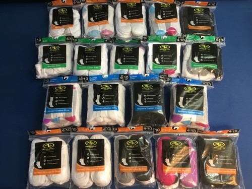 Damensocken (Athletic Works), in den Größen 4-10 und 8-12, in verschiedenen Farben 10er Pack - Bild 12 von 36