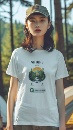 PHOENIX REBORN, Unique Design Unisex T-Shirt, Camping T Shirt, Sport, CAM005 - Picture 23 of 28
