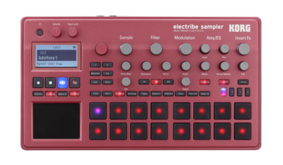 NEW Korg Electribe Sampler Music Production Station ~ELECTRIBE2S-RD~ Sequencer
