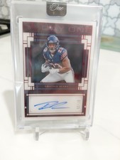 2023 Panini One Roschon Johnson Day One Red Foil Autograph 7/25 SP RC 