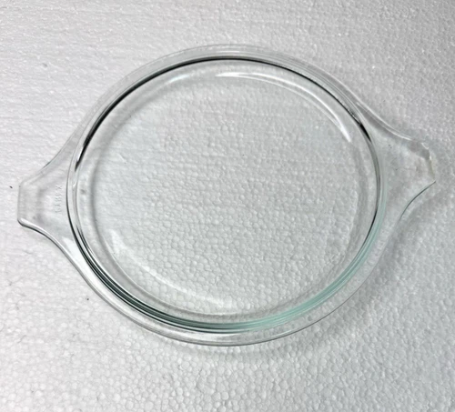 Vintage PYREX 15 470-C Clear Glass Replacement Lid Only Tab Handles