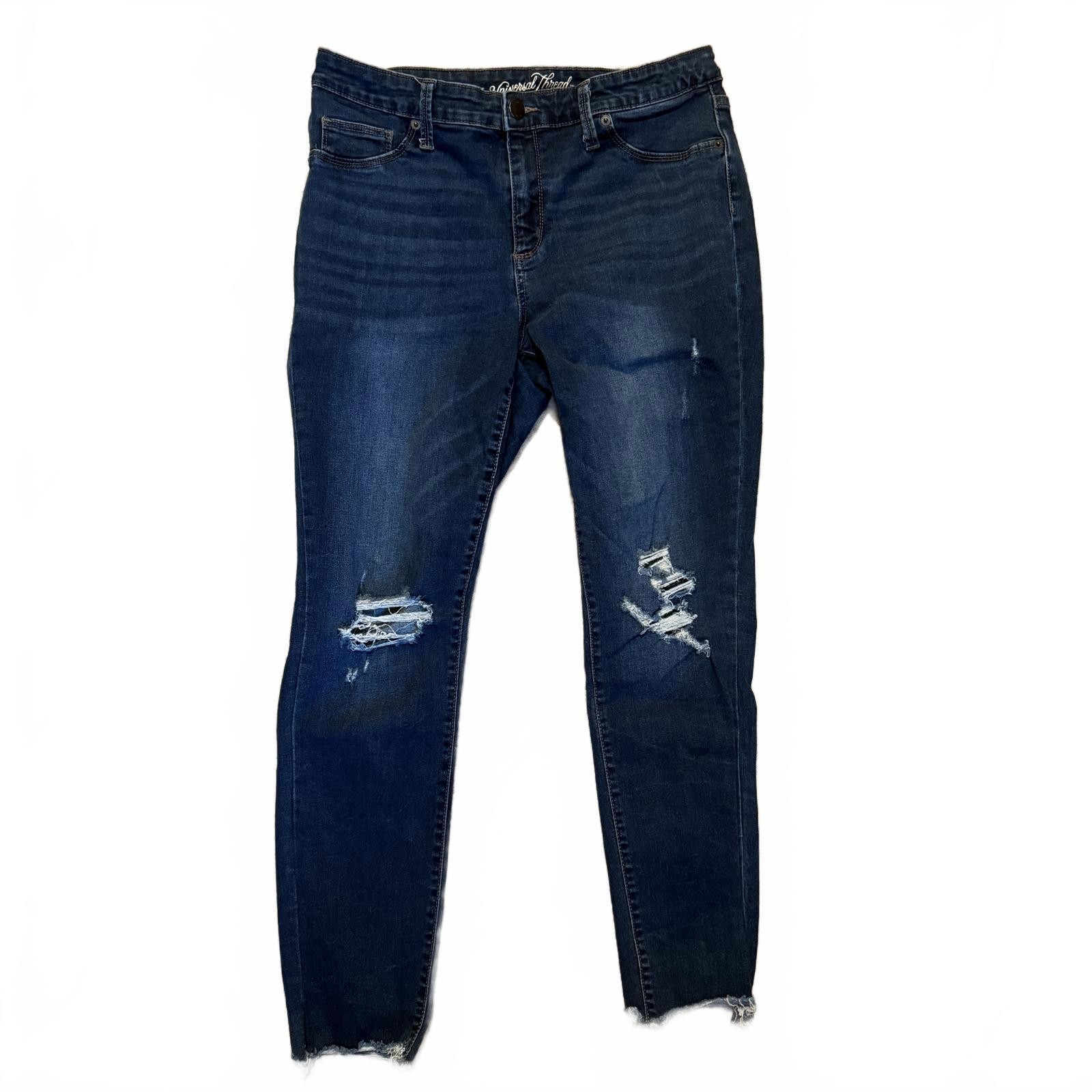 Universal Thread distressed raw-hem jeggings – wo… - image 1