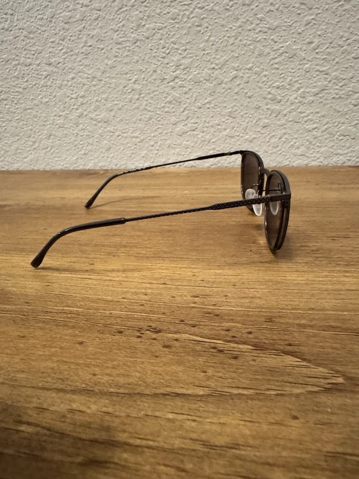 Gafas de sol Lacoste L225S 024 gris oscuro monturas para hombre nuevas con estuche Foto 4 de 4