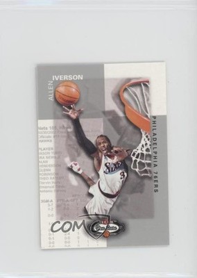 2002 Fleer Box Score Supplemental Classic Miniatures Allen Iverson #21CM HOF g2x