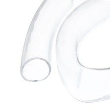 1 1/4" x 1 5/8" Clear Plastic PVC Tubing 10ft Flexible Hybrid Vinyl Tube, fo...