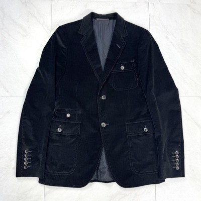 GUCCI tailored Jacket Tomford期Gucci GUCCI tailored jacket suede Tom Ford era black 100% wool in
