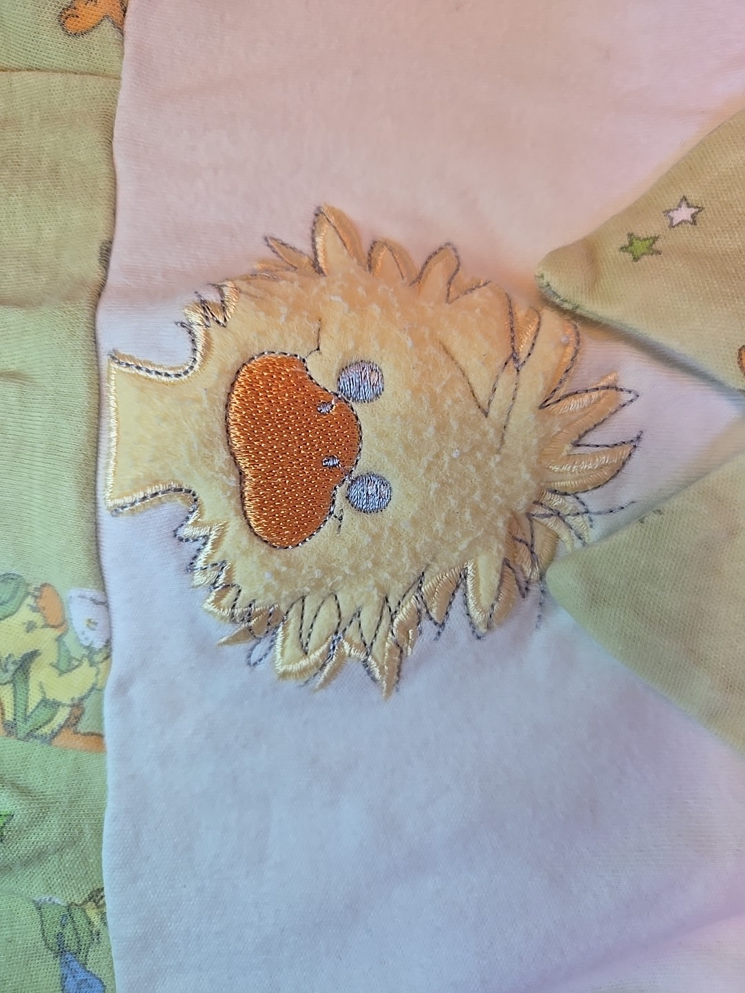 3-6 M Little Suzy's Zoo One Piece Romper Baby Outfit Vtg Y2k 90s/00s Duck