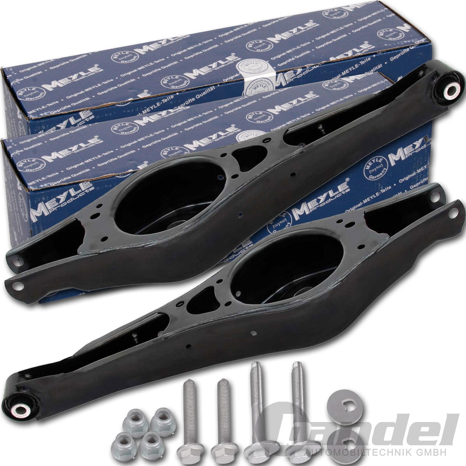 2x VOLANTE TRAVESAÑO TRASERO INFERIOR MEYLE para VW GOLF 5 6 PASSAT 3C TOURAN 1T TIGUAN 5N