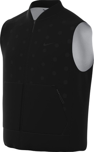 Nike Men's Therma-fit Unlimited Synthetic Fill Vest - Black/Black - Medium