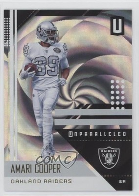 2018 Panini Unparalleled Whirl 88/100 Amari Cooper #154 g3g