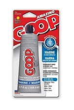 NEW GOOP 170012 3.7OZ MARINE GLUE ADHESIVE CLEAR WATER PRF SEALANT 6782254
