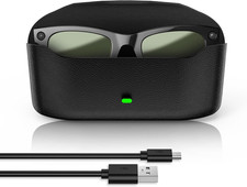Magnetic Charging Glasses Case Compatible with Ray-Ban Meta Glasses Gen 1  2