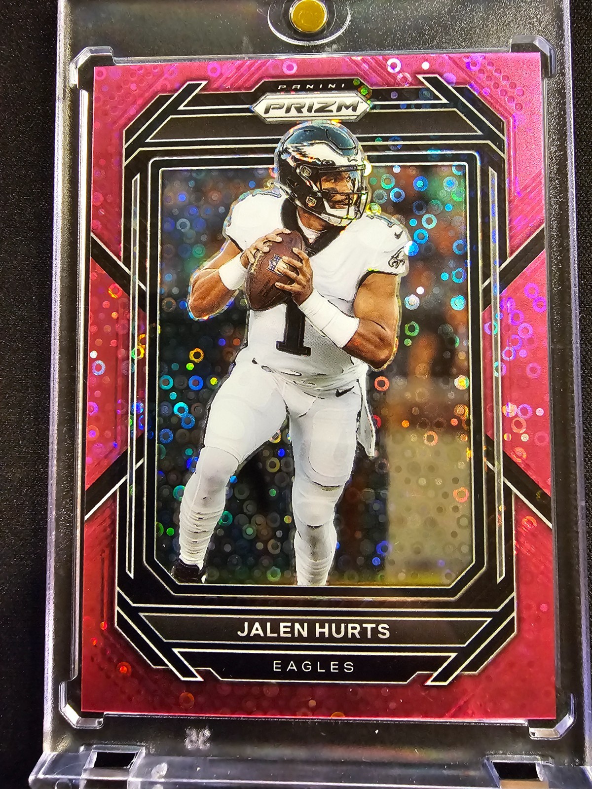 2022 Prizm #234 Jalen Hurts No Huddle Pink Prizm 8/15!!!!