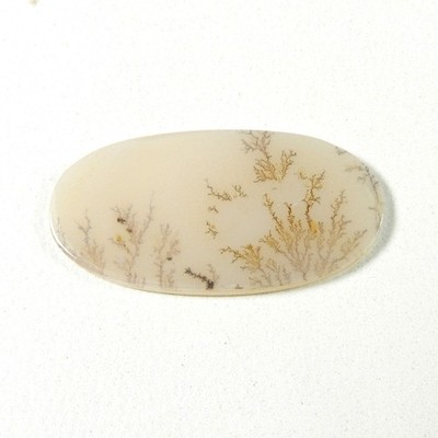 Shazar Dendrit Achat Cabochon natürlicher malerischer Edelstein lose 4 kt Grö...