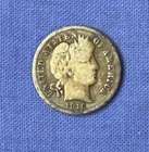 1916 P Barber Dime (90% Silver)
