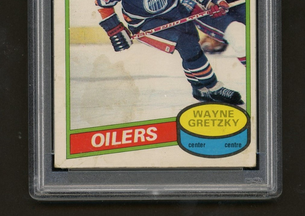 1980-81 O-PEE-CHEE HOCKEY #250 WAYNE GRETZKY 2nd YEAR PSA 4 (VG-EX) view 3