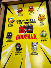 2026 McDonald  s Hello Kitty X Godzilla Happy Meal Figure Singles or Set