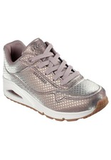 Skechers Femme Street UNO Disco Nite Sneaker 177162 Rose Gold Or