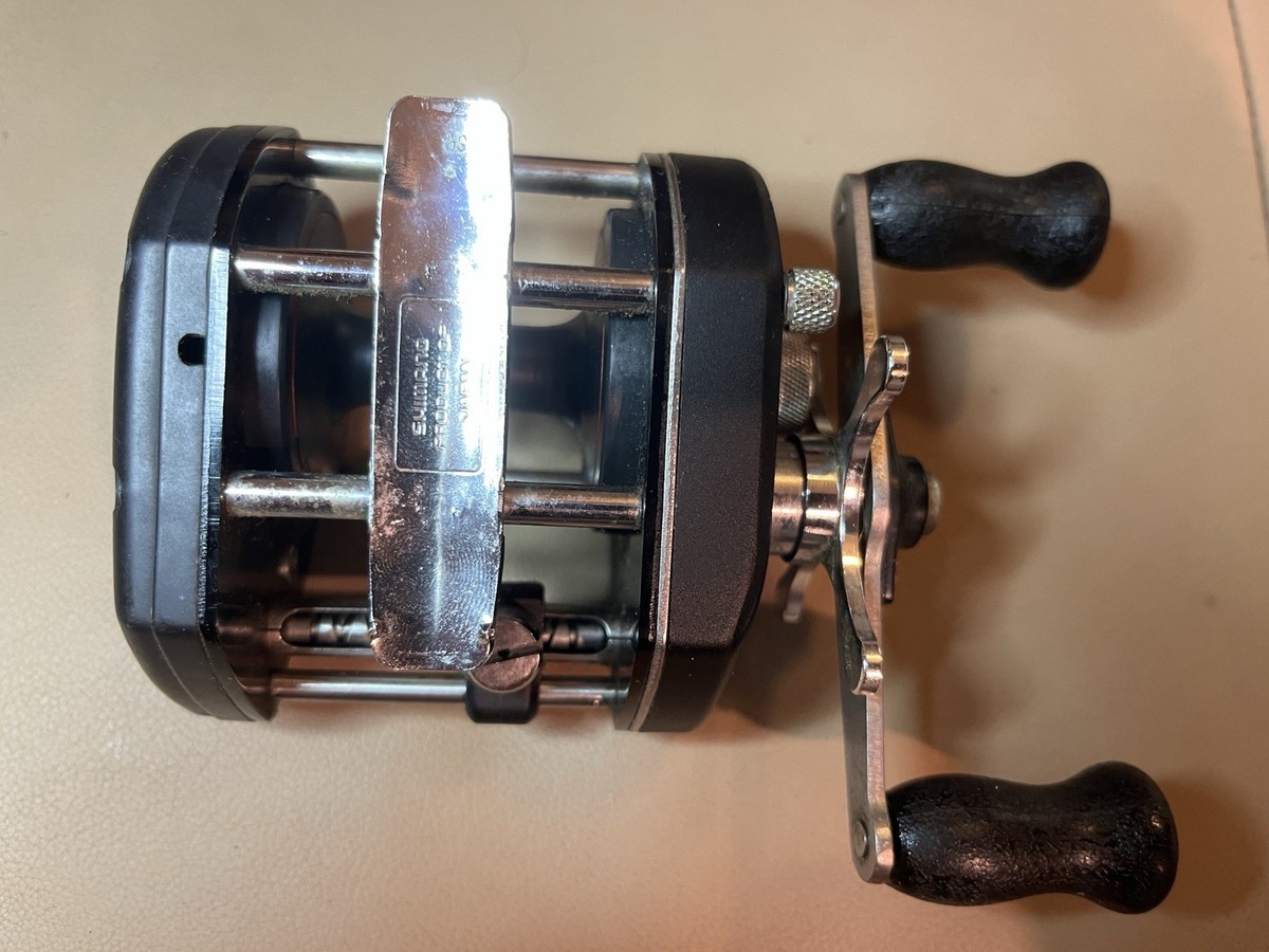 Moulinet De Pêche Vintage Shimano Bantam Magnum 100ULS Noir - Jamais Utilisé, Exposé