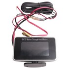 2 in 1 Car LCD Digital Voltage Pressure Water Temperature Meter Buzzer