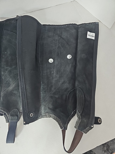 Dublin Leather Suede Half Chaps Size L - Picture 5 of 14