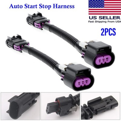 For 14-18 Chevrolet Auto Start Stop Disable/Delete/Eliminator Bypass/Jumper 2PC