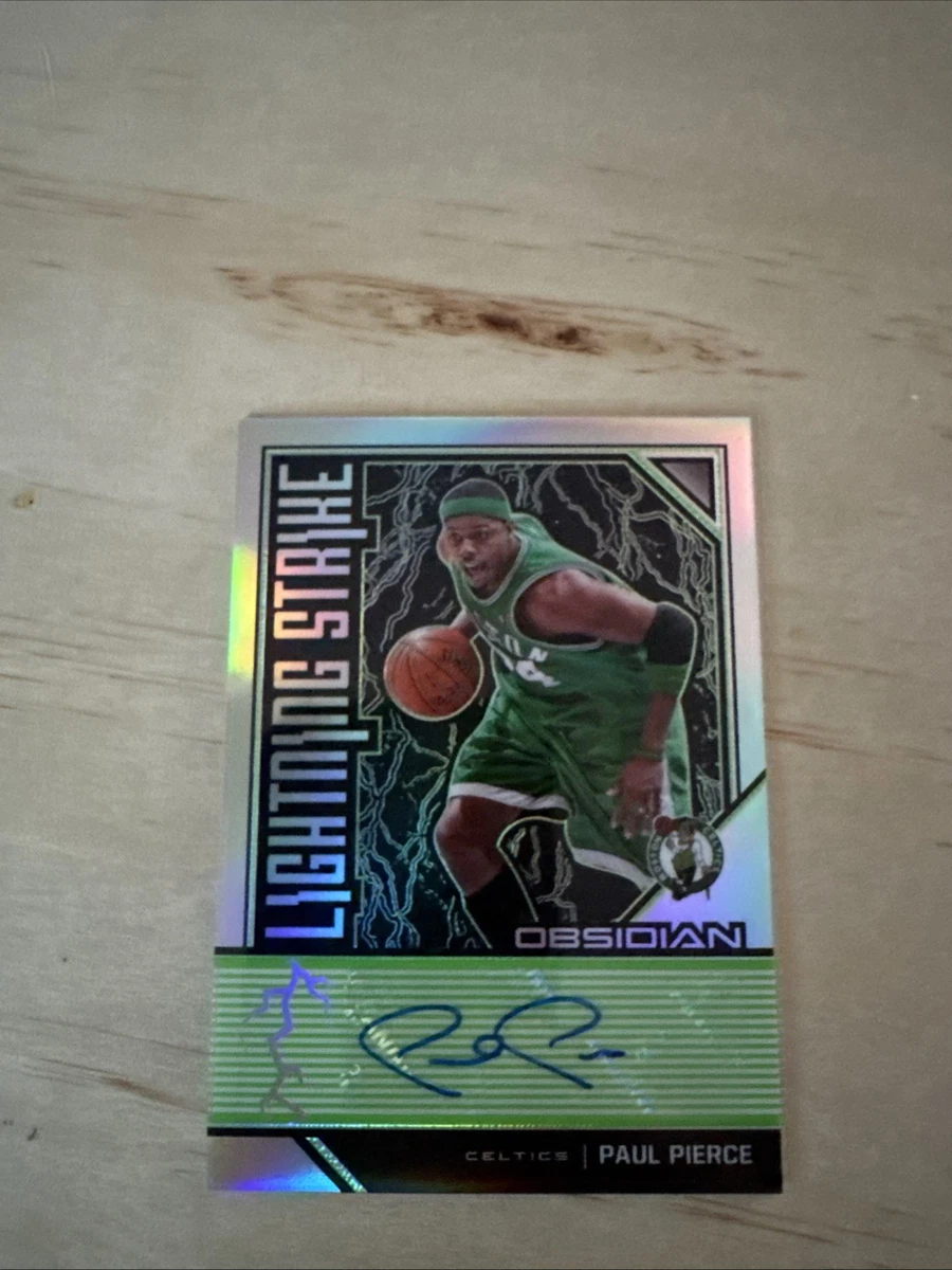 Panini Paul Pierce Basketball Autographed Sports Trading Cards