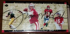 1995 Upper Deck Official Joe Montana Career Set FACTORY SEALED 