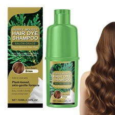 Maroon Plant-based Bubble Hair Dye 100ml Foam Color For Hair Gentle Dye Shampoo