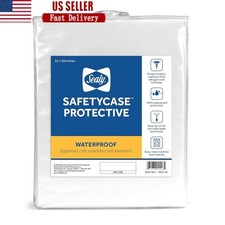 Waterproof Crib Mattress Protector Soft Breathable Non-Toxic Zippered Cover New