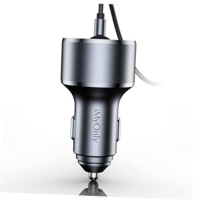AUX Car Adapter FM Transmitter, QC/PD All-Metal Bluetooth V5.4 AUX Adapter for