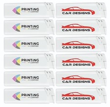 50 x Feuerzeug mit DRUCK LOGO TEXT FOTO Werbung Wunschbeschriftung