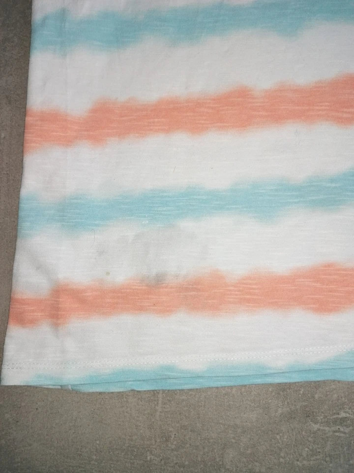 Robe été fille 10 ans KIABI rayée rose et bleue - Photo 4/4