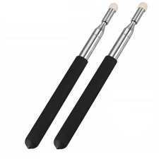 Telescopic Teaching Pointer 2-Pack Extendable Handheld Presenter for Classroom