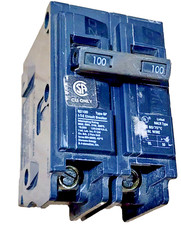 SIEMENS Q2100, QP2100HH, 2-Pole 100 Amp, Type QP Circuit Breaker 120/240Vac