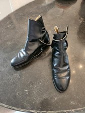 Bottes d'équitation anglaises vintage femme - Taille 8 - Fait main - Vers 50