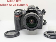 Nikon D70 Digital Camera  AF 28-80mm G Lens Kit Used From Japan